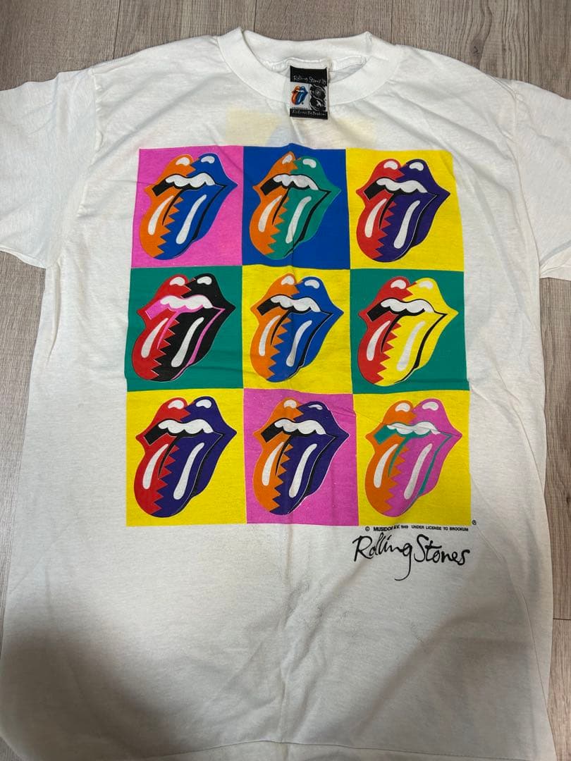 Rolling Stones 1990年東京公演Tシャツ【未使用】
