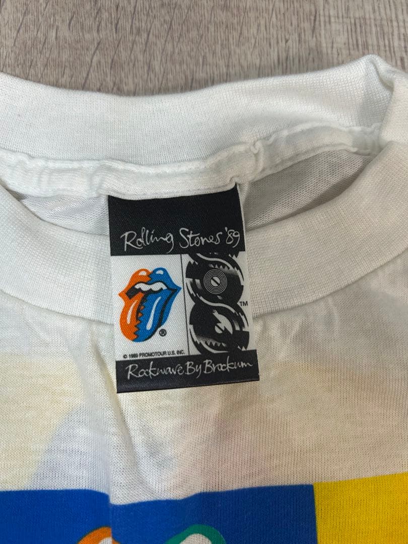 Rolling Stones 1990年東京公演Tシャツ【未使用】