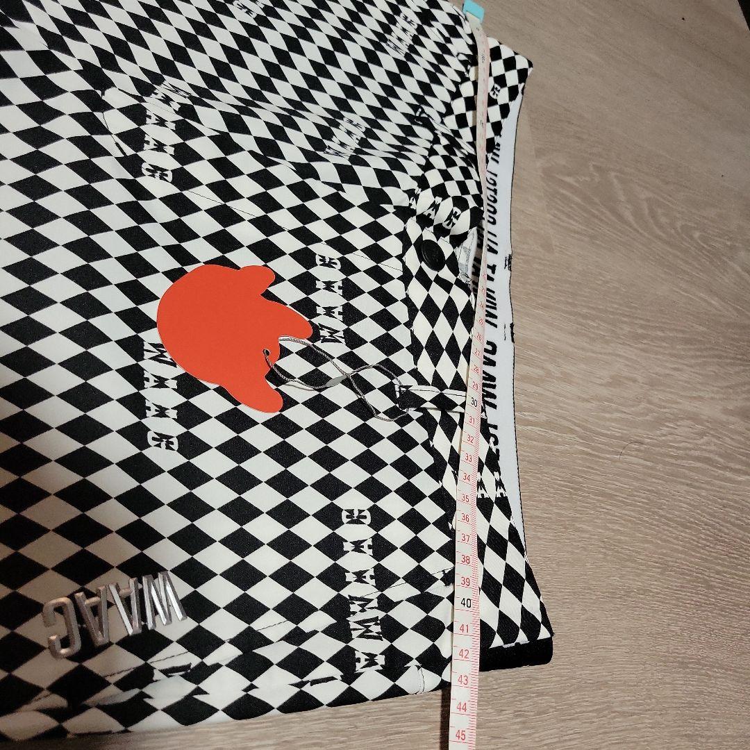 WAAC 白黒チェック柄パンツ サイズ3