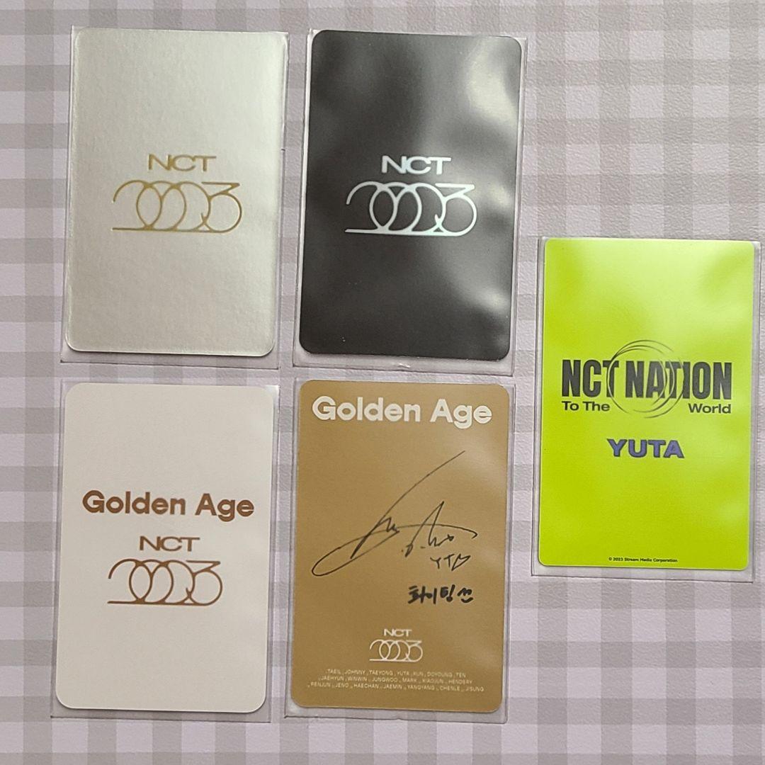 NCT 2023 golden age ユウタ イヤーブック スペシャル セット