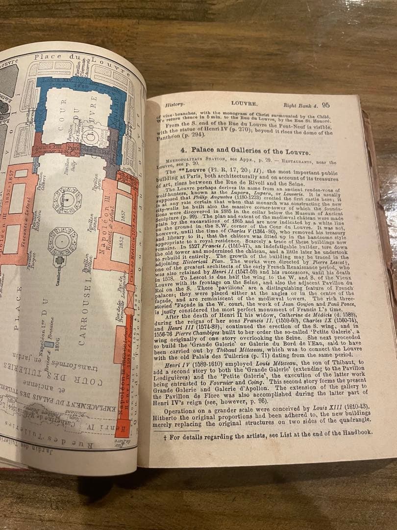 エコール・ド・パリ期 1910年ベデカー仏都案内本