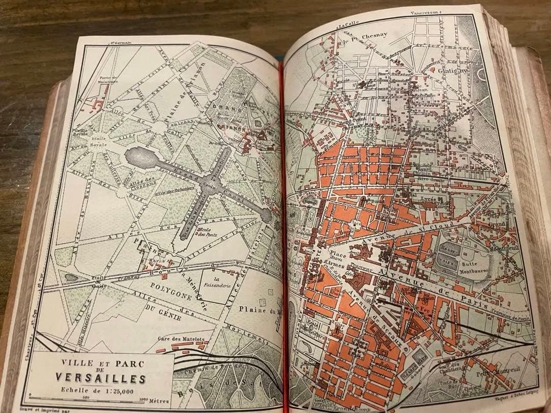 エコール・ド・パリ期 1910年ベデカー仏都案内本