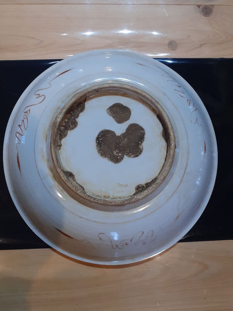 N*9様 中国明末清初呉須赤絵大皿