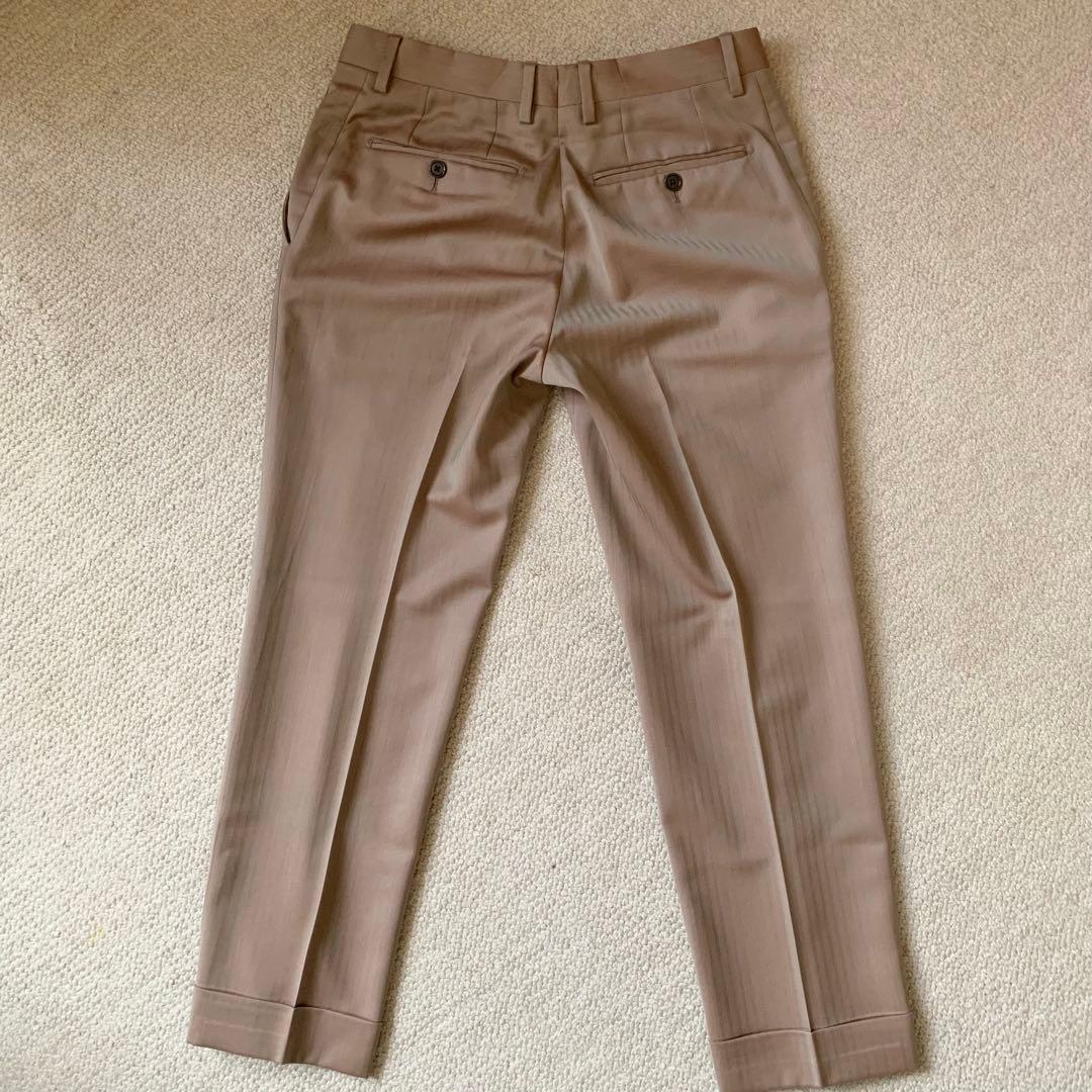 LARDINI ダブルスーツ JI811AQ ソラーロ ウール ベージュ 46