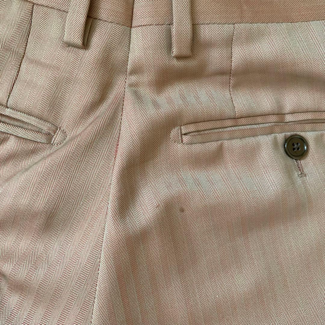 LARDINI ダブルスーツ JI811AQ ソラーロ ウール ベージュ 46