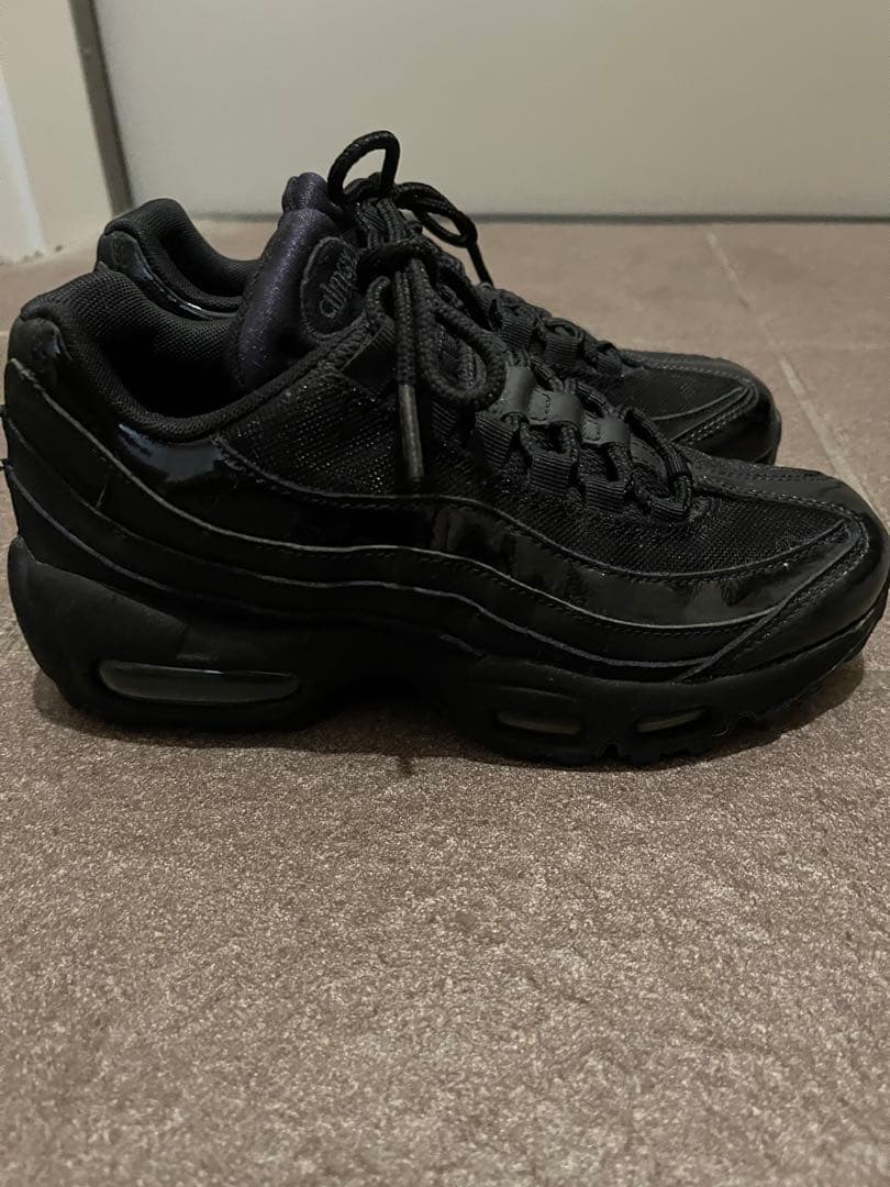 【美品】Air Max 95（エアマックス95）　オールブラック　23cm