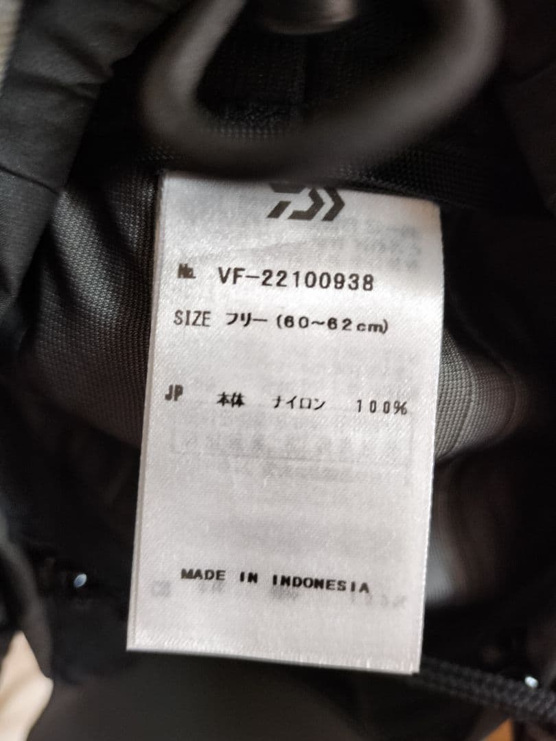 GORE-TEX CAP BLACK D-VEC×ALMOSTBLACK