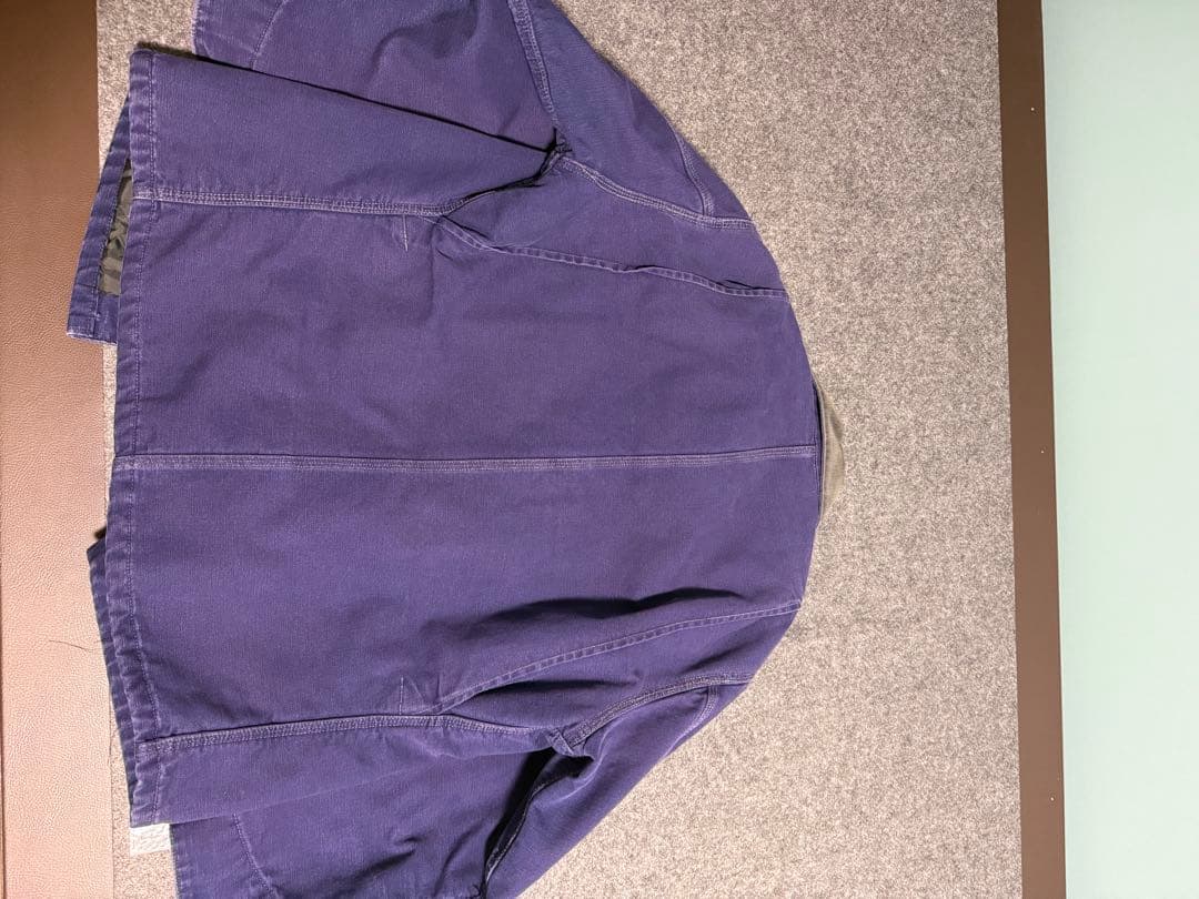 超スペシャル 80s カーハート チョアコート 44 ネイビー　フェード　茄子紺