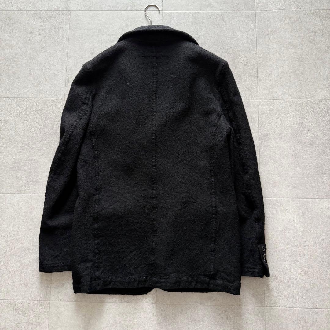 コムデギャルソンオム　田中オム　ウール縮絨　ジャケット　黒　AD2002