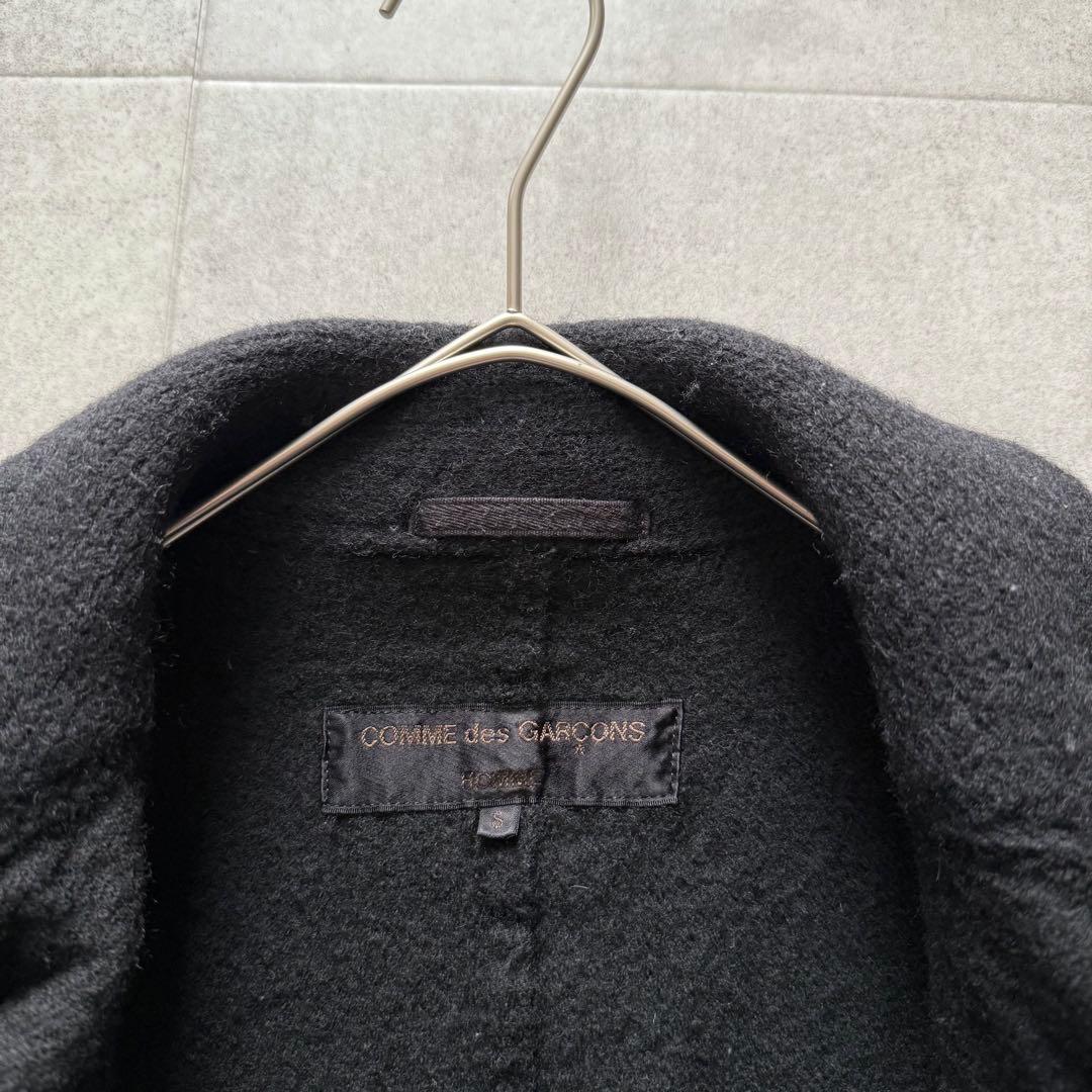 コムデギャルソンオム　田中オム　ウール縮絨　ジャケット　黒　AD2002