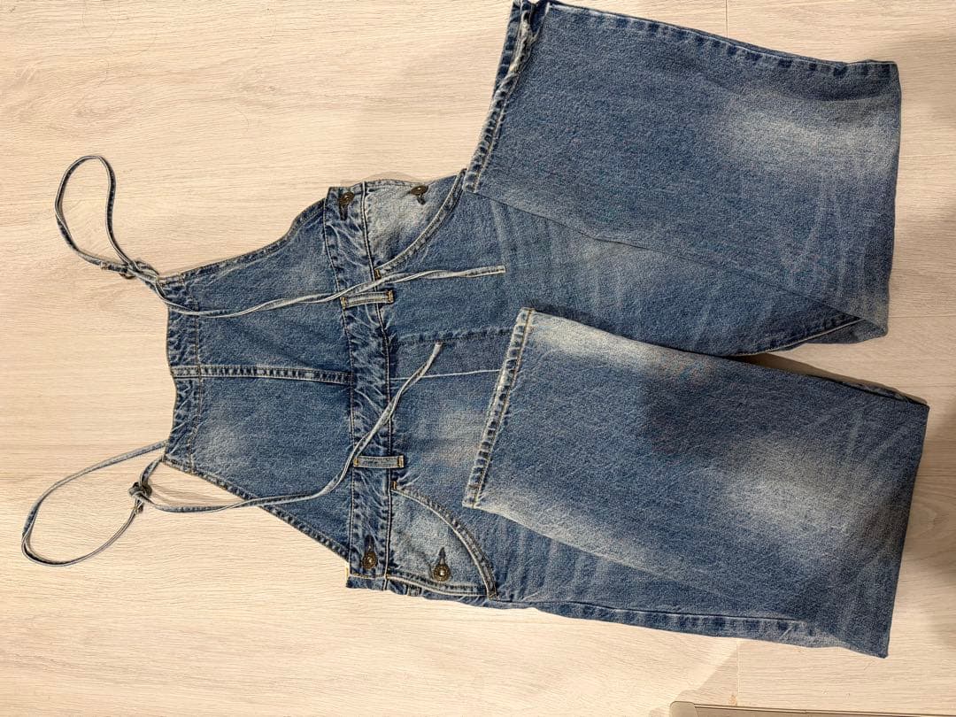 Whim Gazette ウィムガゼット デニムオールインワン