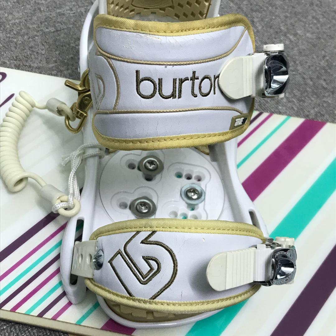 7万超セット■WAX済■BURTON ボード ビンディング レディース