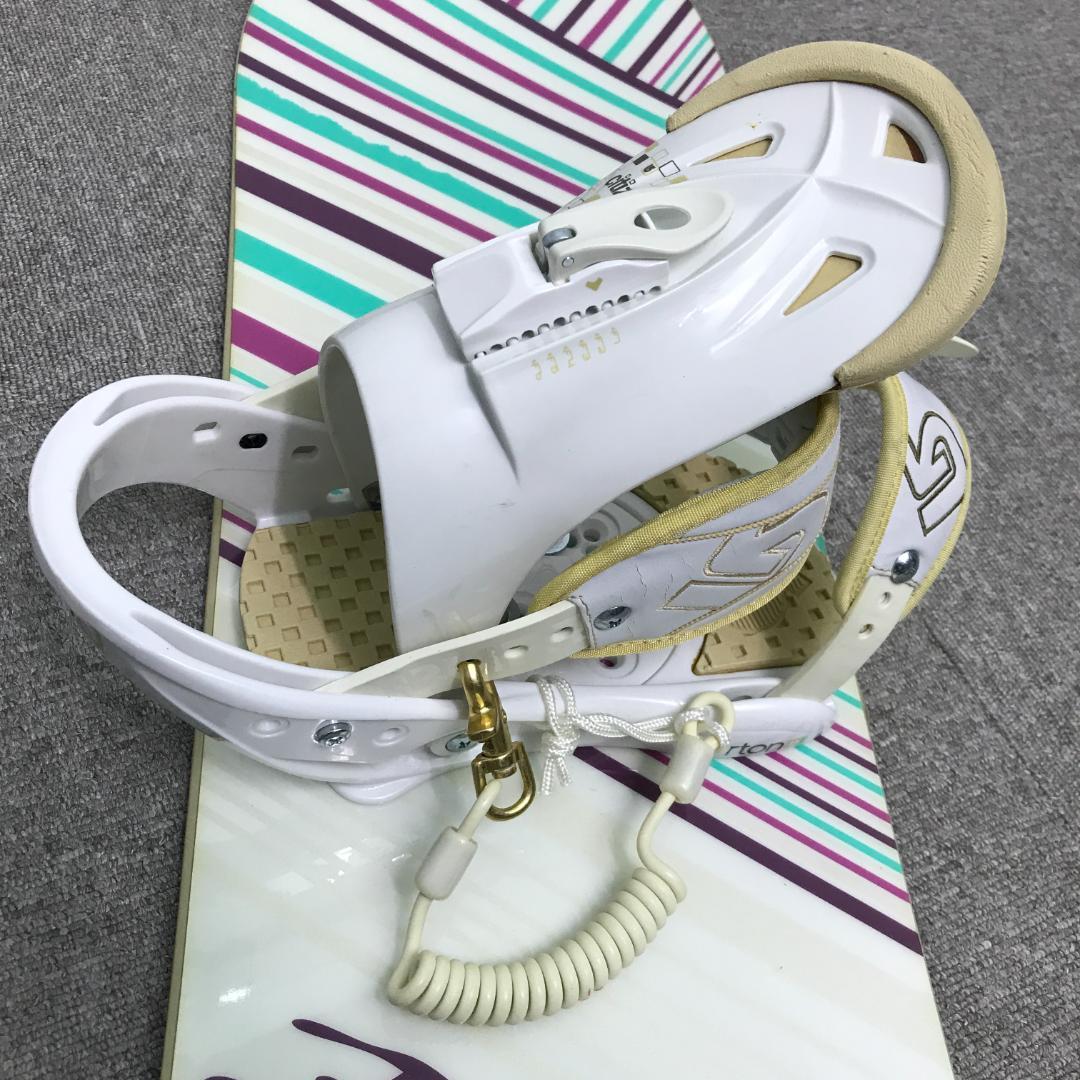 7万超セット■WAX済■BURTON ボード ビンディング レディース