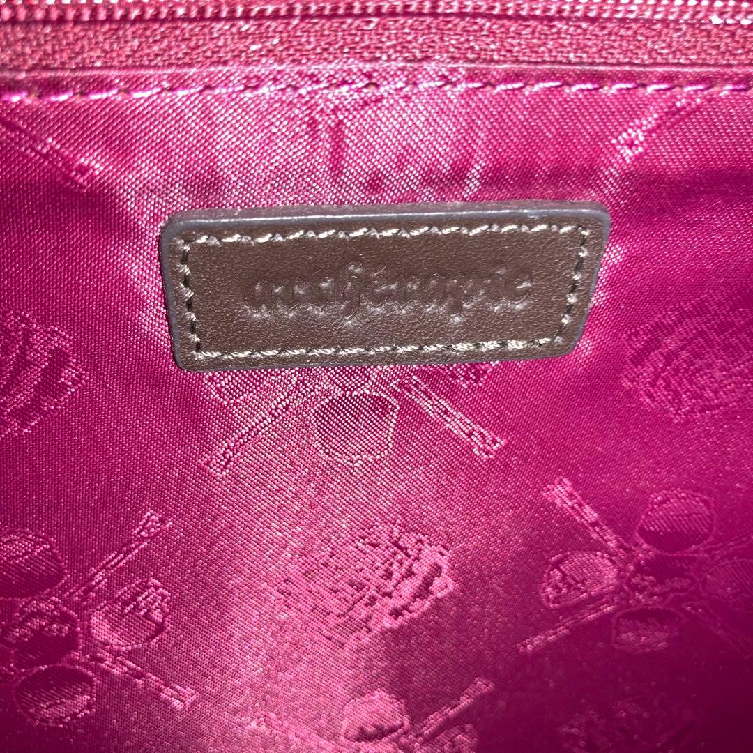 アルセラピィ artherapie クロコダイル トートバッグ ダークブラウン