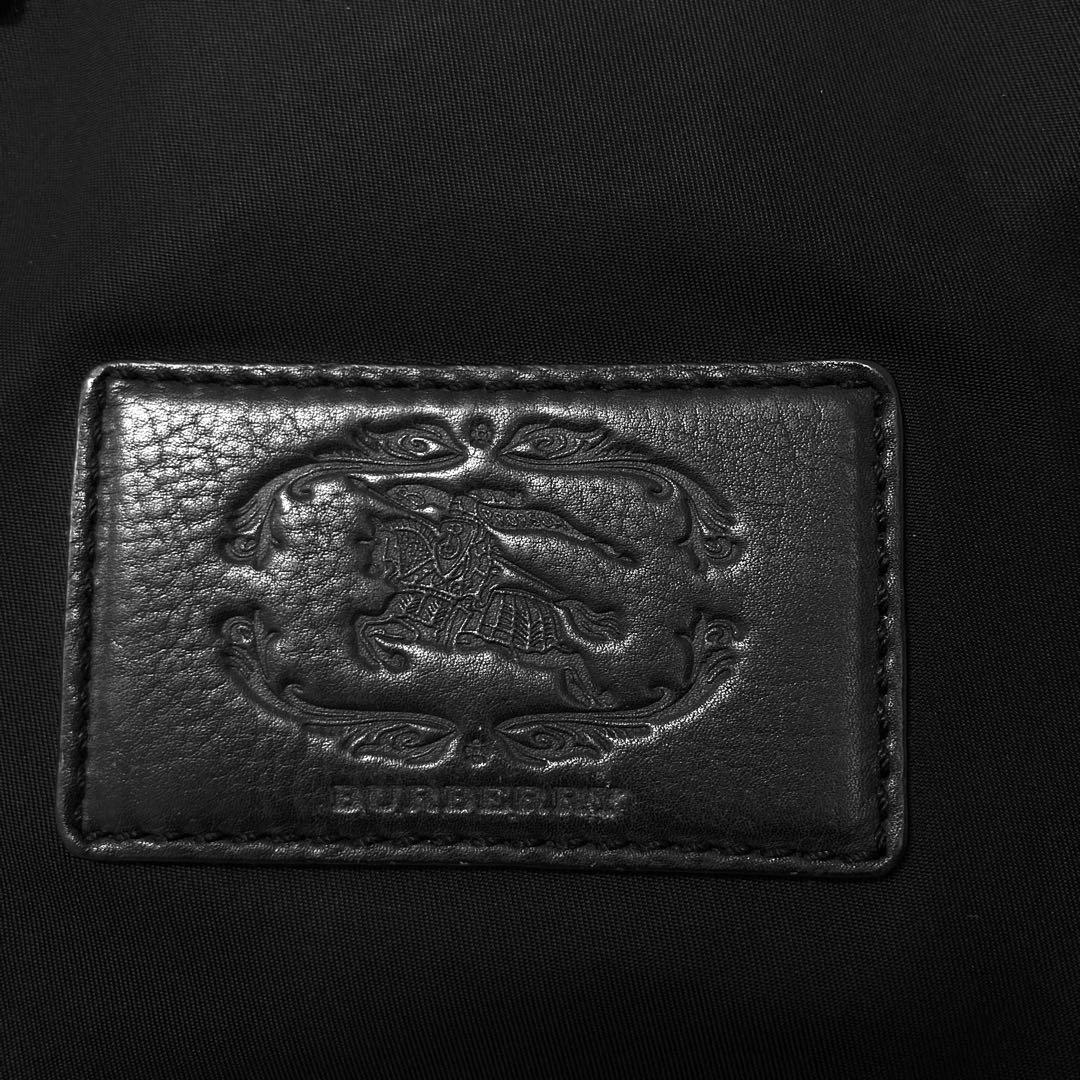 良品　Burberry バーバリー　ショルダーバッグ　トートバッグ　黒　ボストン
