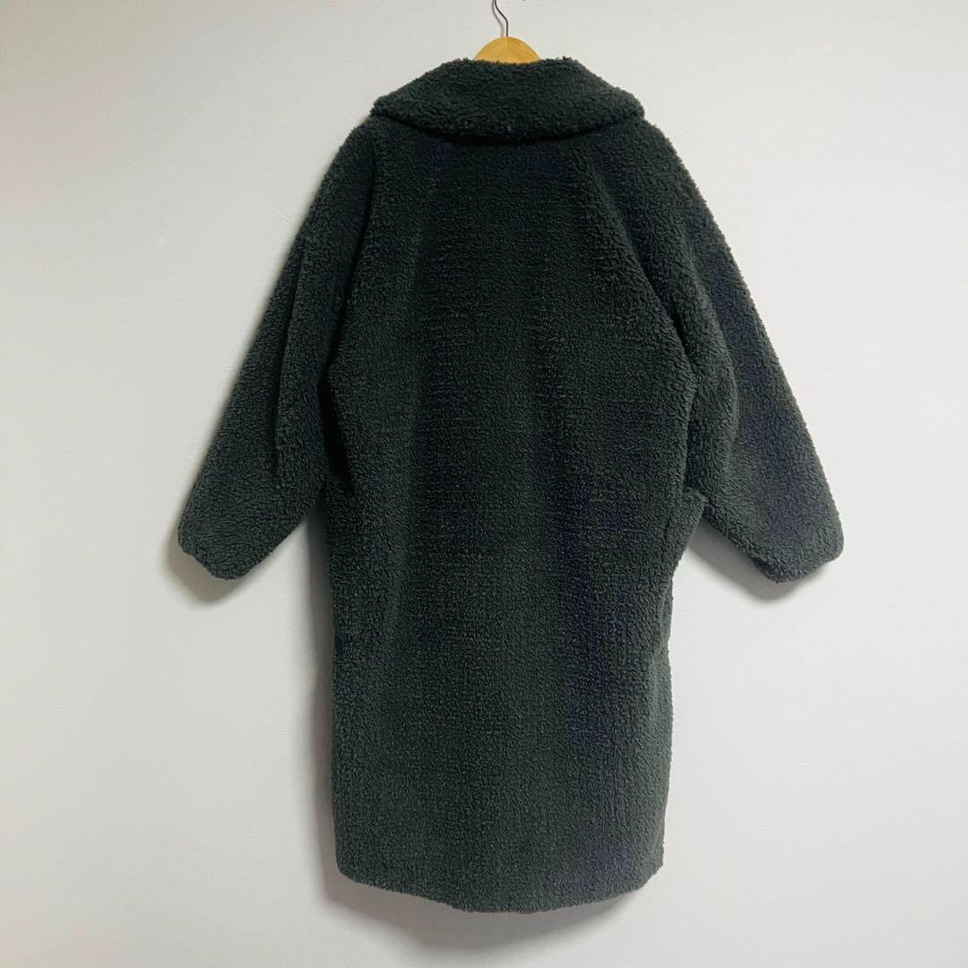 ハイクHYKE FAUX SHEARING MEDICAL COATロングコート