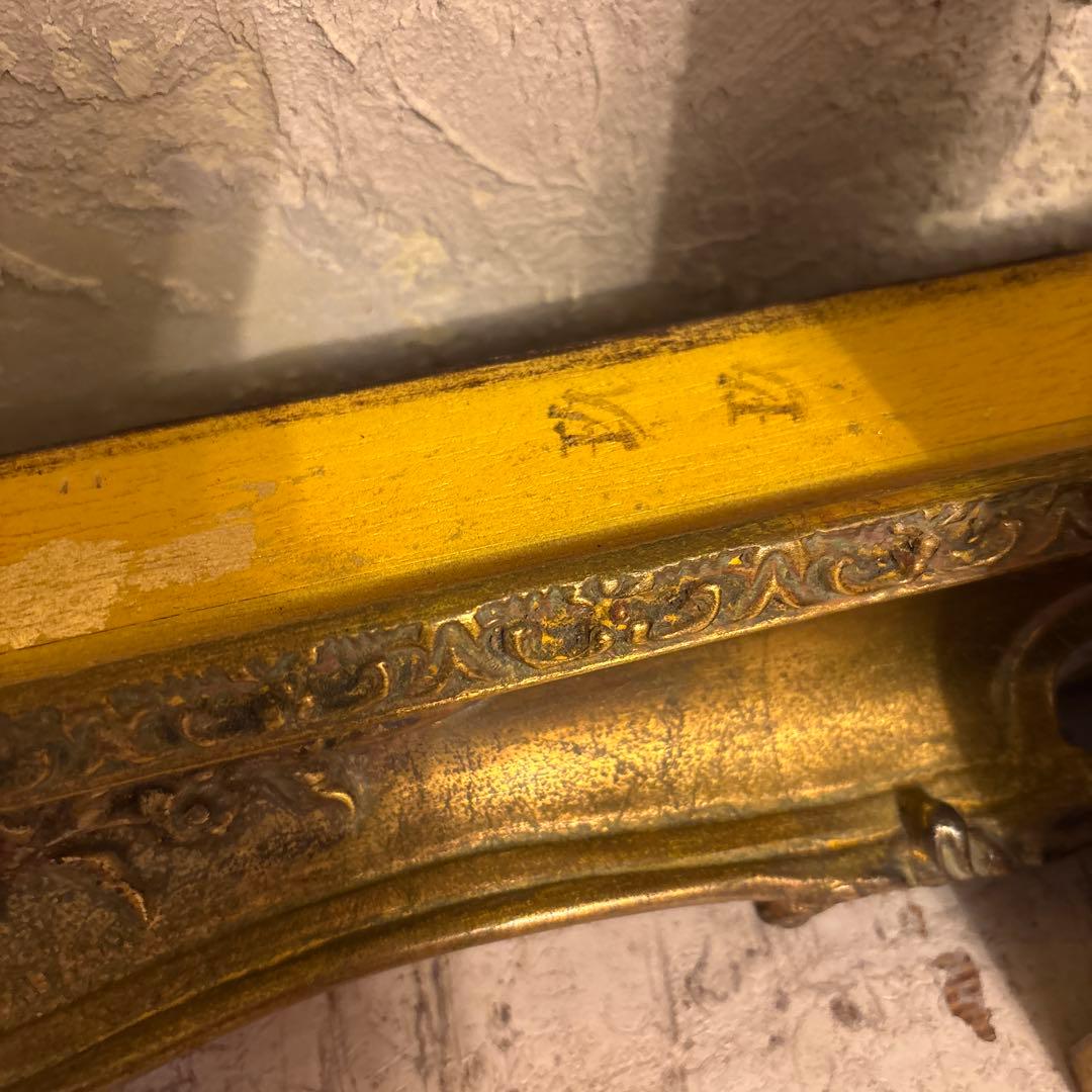 二枚セット　大きめ　額縁　フレーム　アンティーク