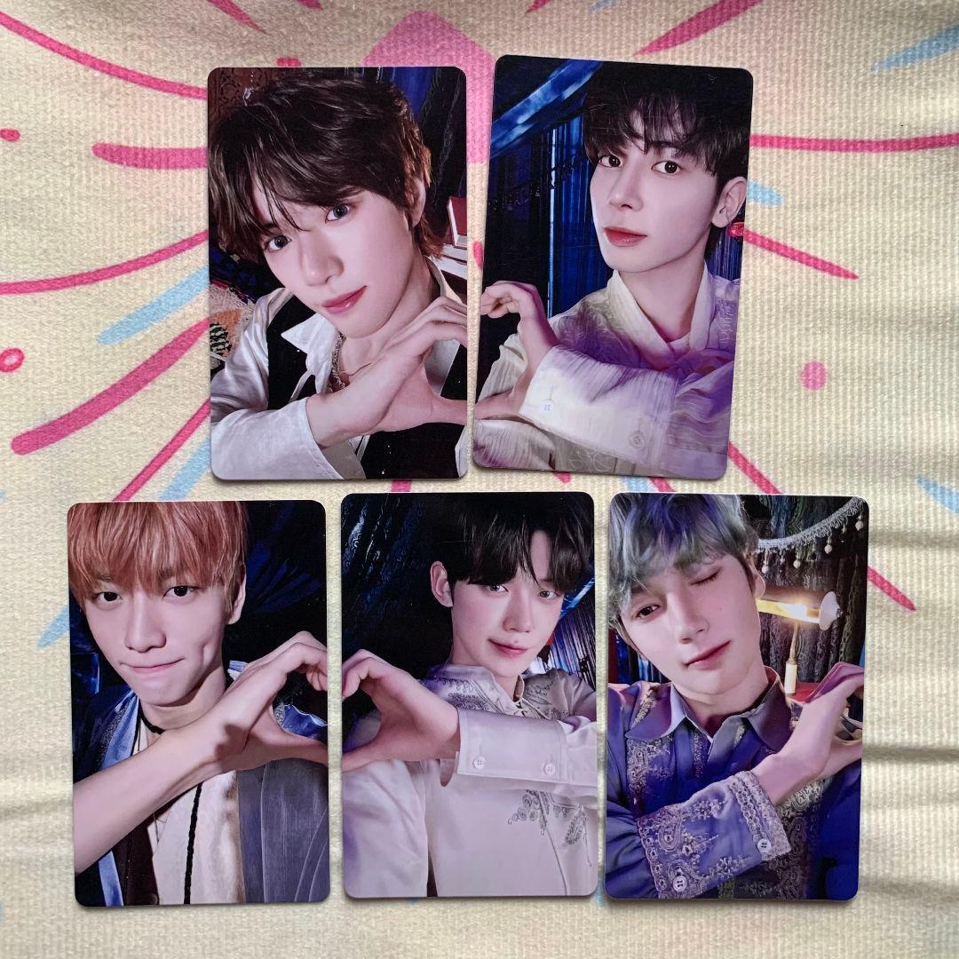 TXT membership FC アンケ一ト 2024 MOA トレカ 5枚