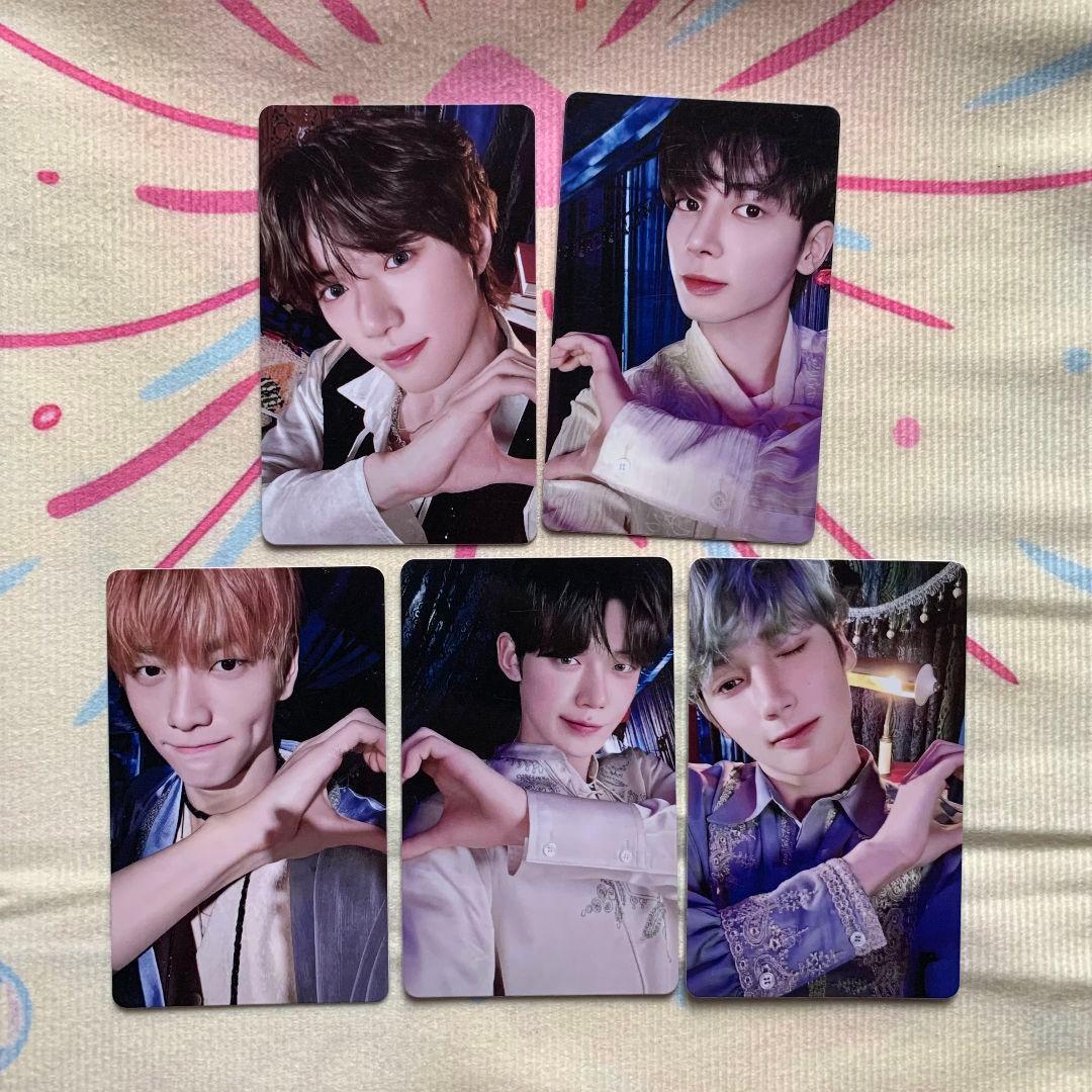 TXT membership FC アンケ一ト 2024 MOA トレカ 5枚