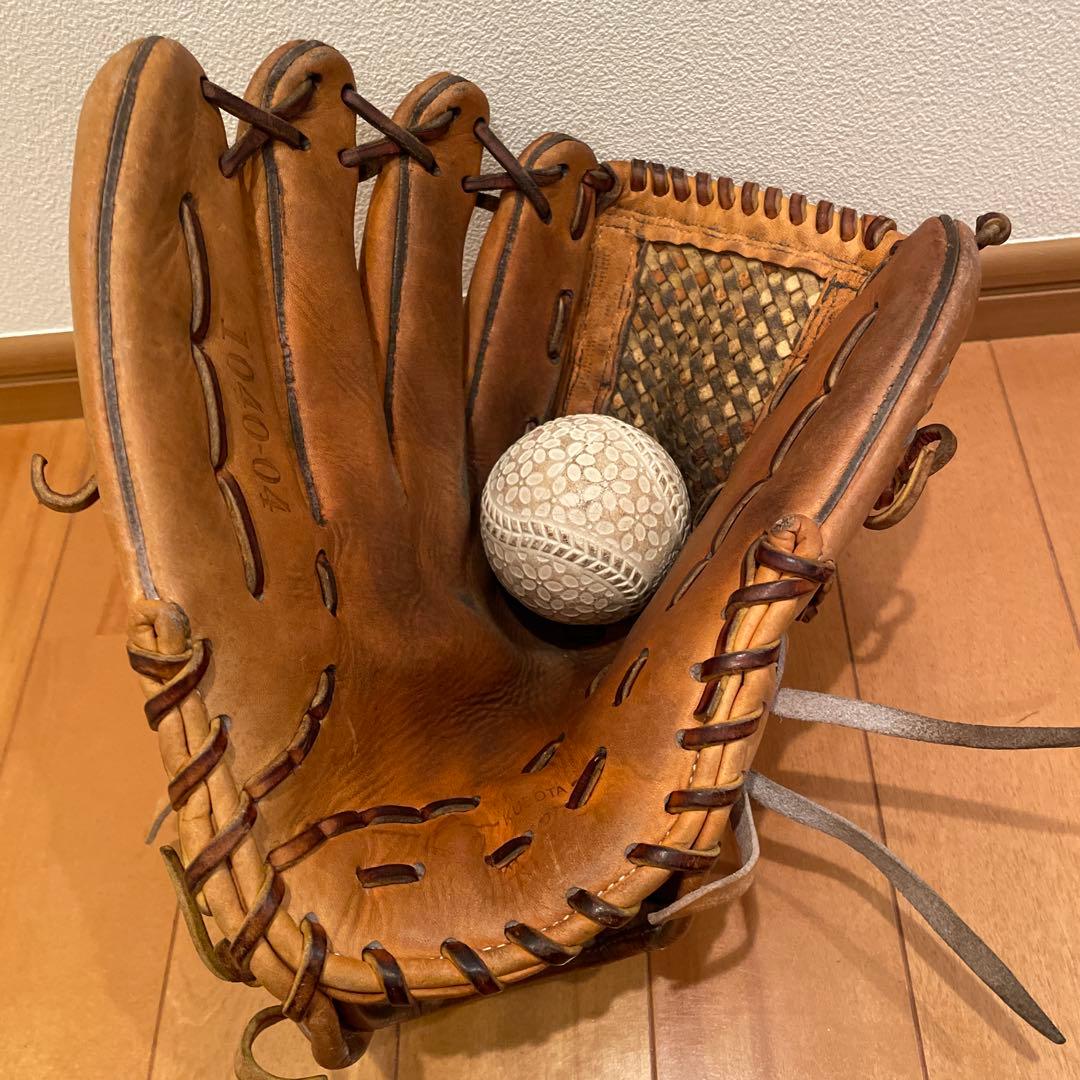 久保田スラッガー　グローブ　硬式　元プロ野球　実使用　1014