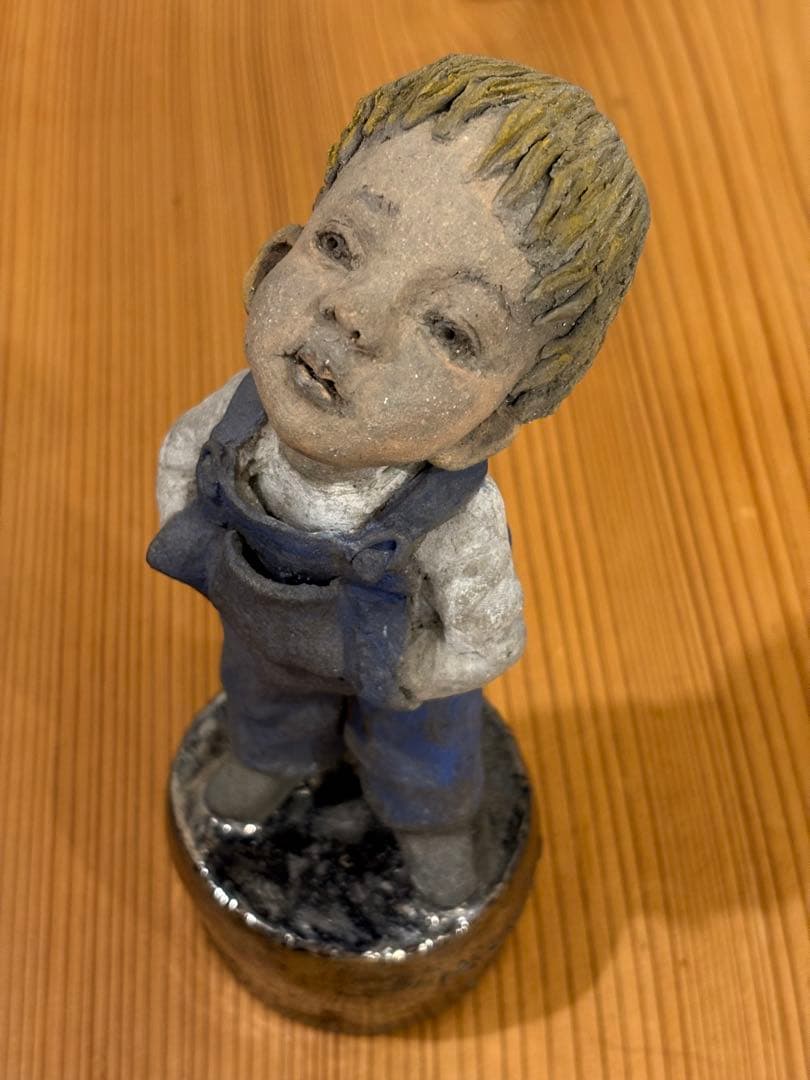 結城美栄子 陶人形 少年像 女優 人形作家 陶芸家