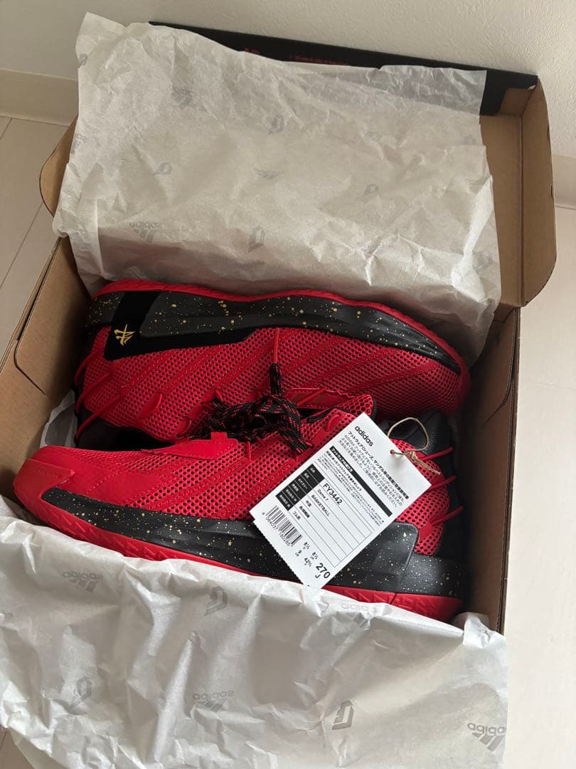 シューズ(男性用) adidas Dame 7 Chinese New Year 27.0cm