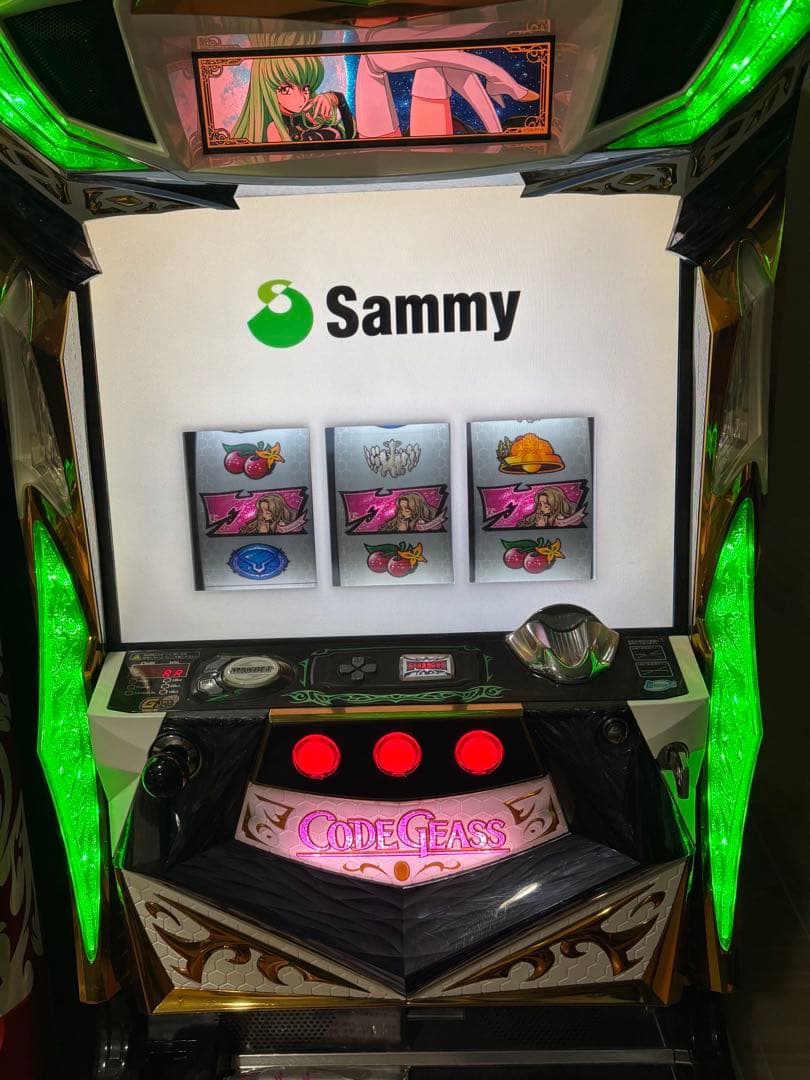 ヒッコマン 実機パチスロ コードギアス反逆のルルーシュR2 C.C.ver