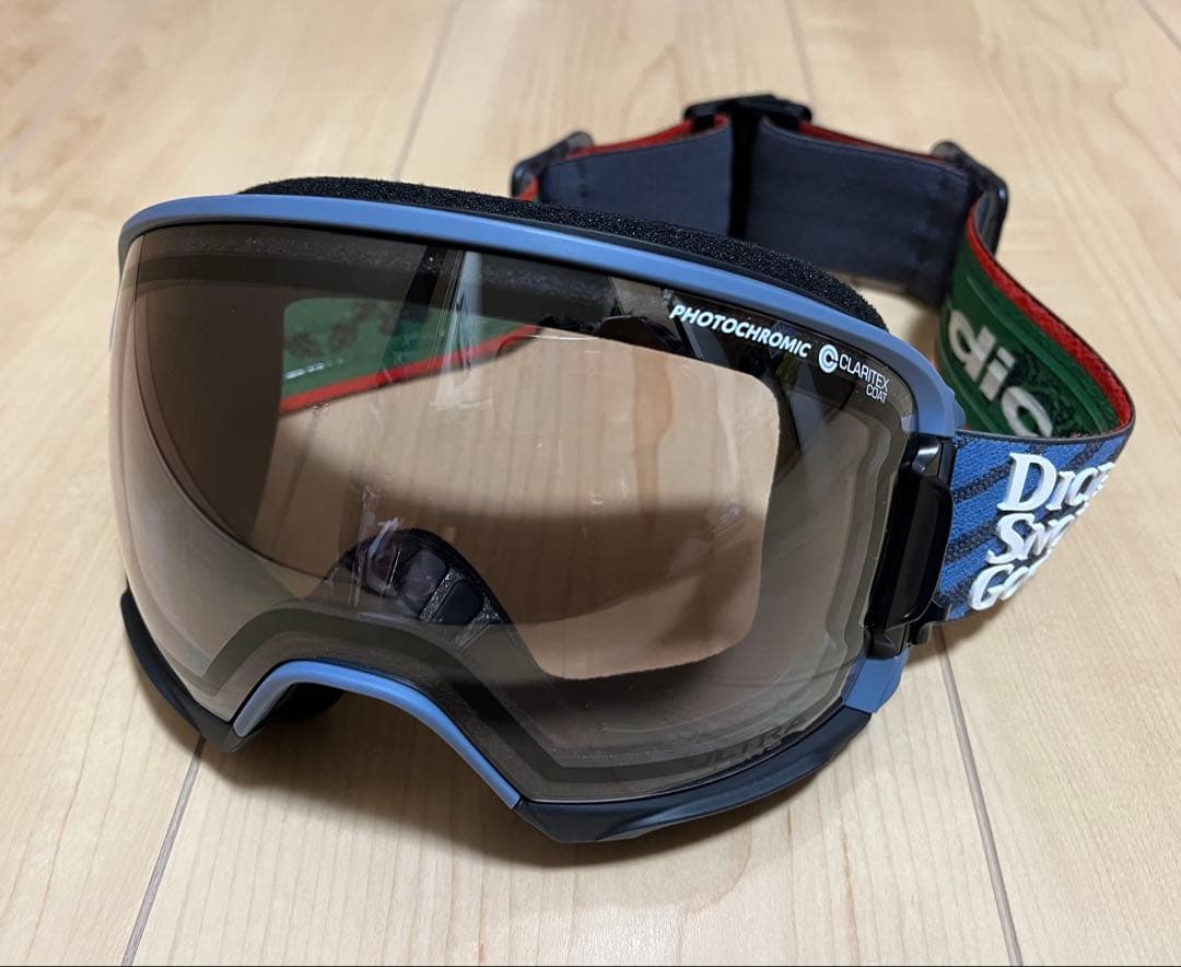 dice/ゴーグル/美品/スキー/スノーボード/ULTRA調光/収納ケース新品