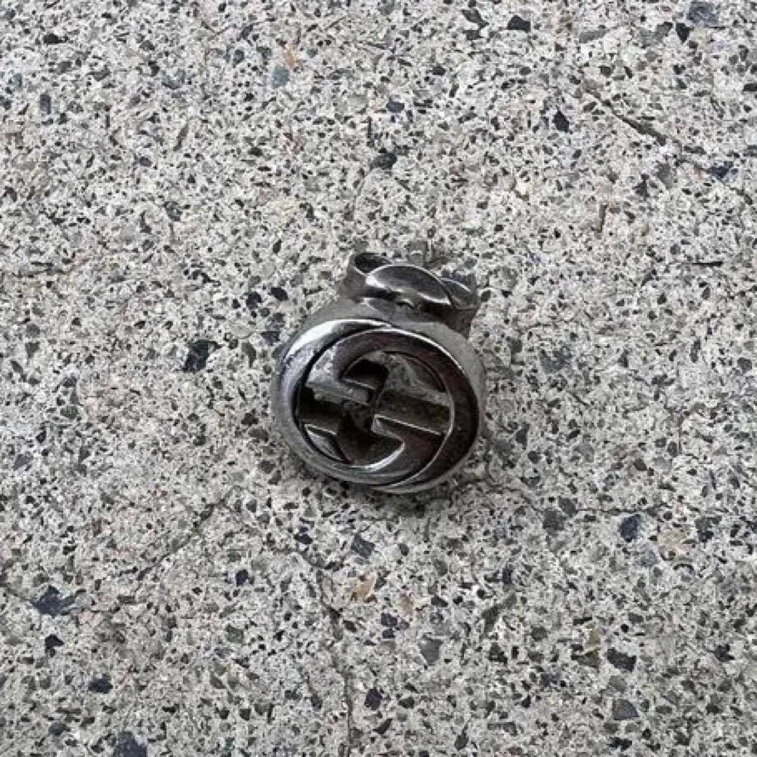 GUCCI 片耳用ピアス シルバー925