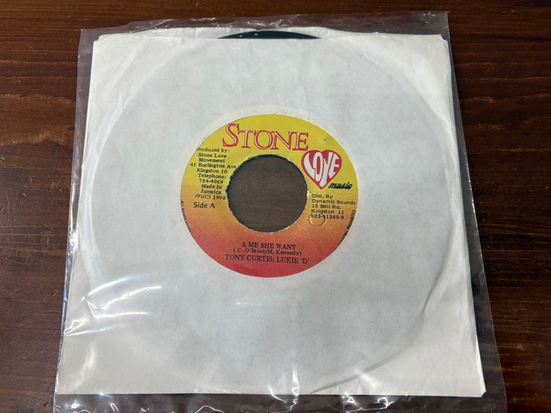洋楽 Tony Curtis / Lukie D - A Me She Want