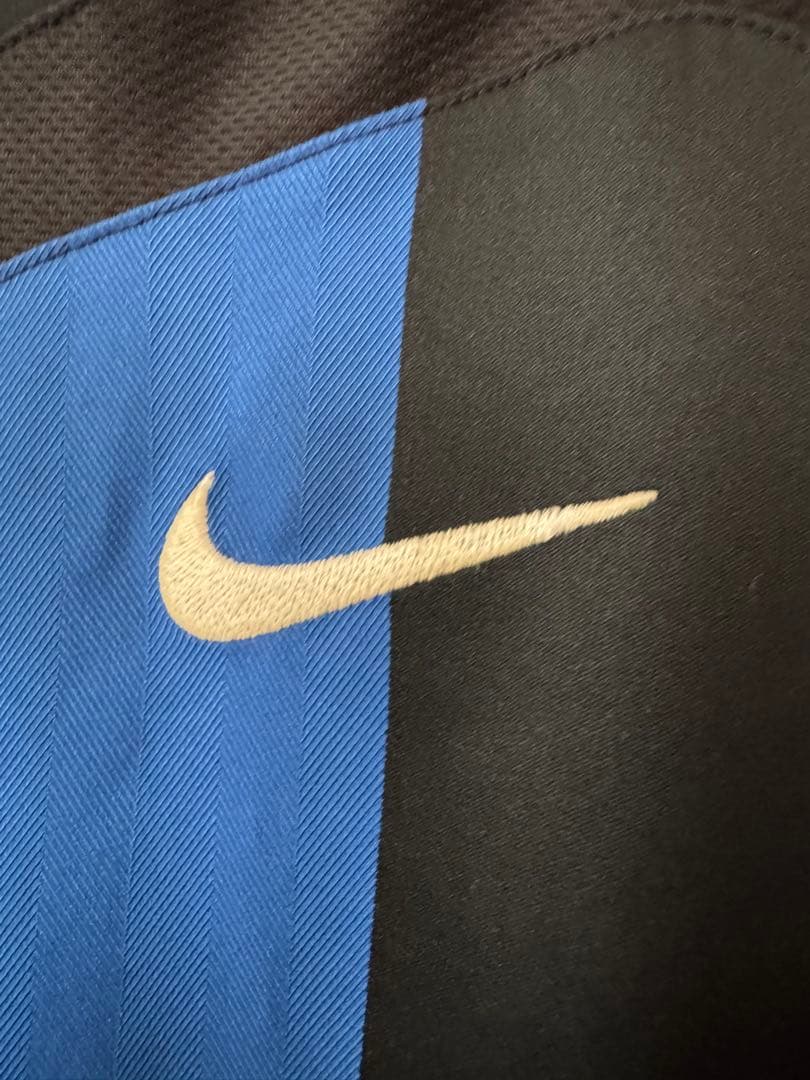 希少　美品　90s NIKE ナイキ　インテル　ヴィンテージ　ユニフォーム　刺繍