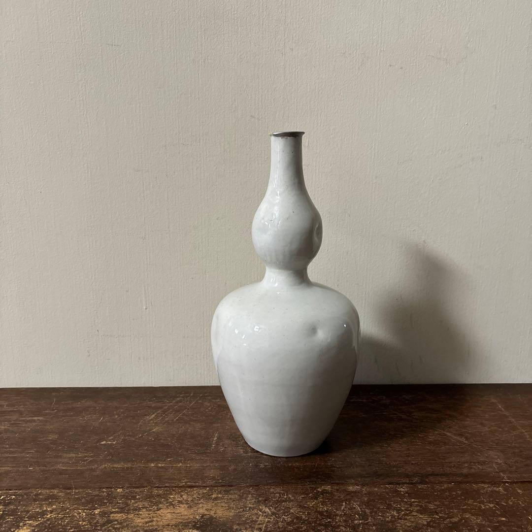 時代　瓢徳利　花器　古伊万里　平戸　平佐　アンティーク　古美術　柿右衛門　李朝