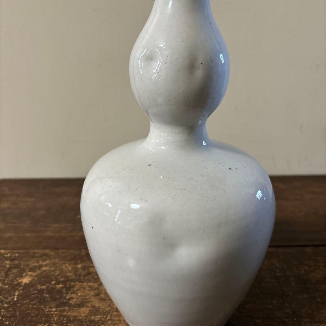 時代　瓢徳利　花器　古伊万里　平戸　平佐　アンティーク　古美術　柿右衛門　李朝