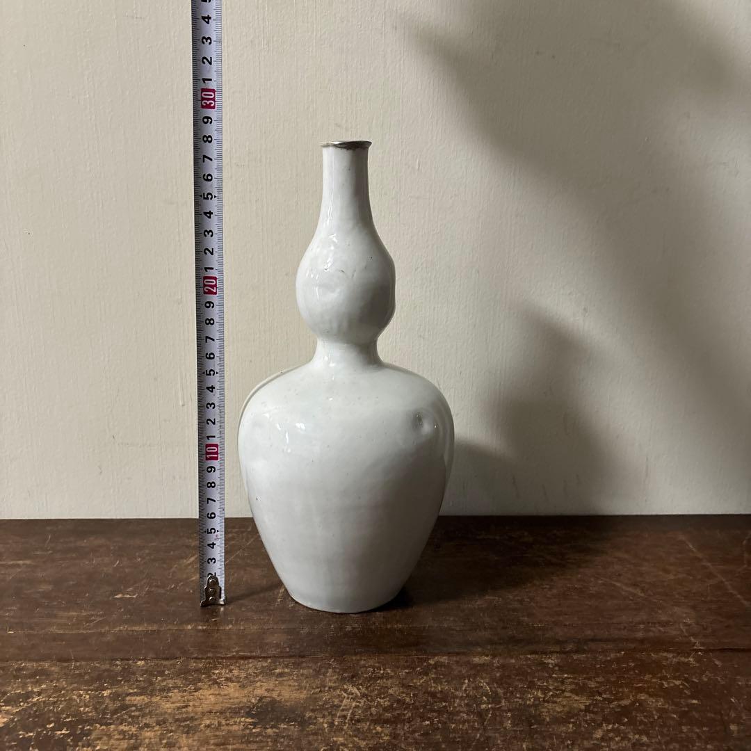 時代　瓢徳利　花器　古伊万里　平戸　平佐　アンティーク　古美術　柿右衛門　李朝