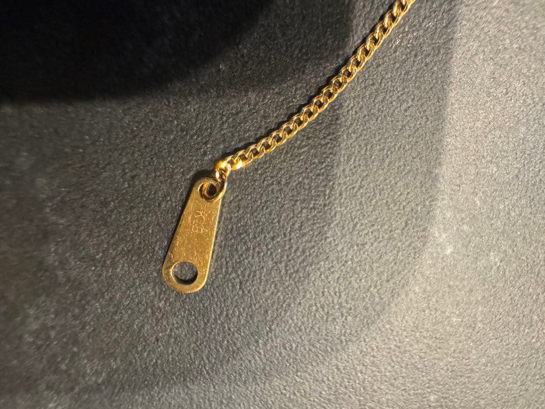 ダイヤモンド　ネックレス　K18 一粒　ゴールド　シンプル