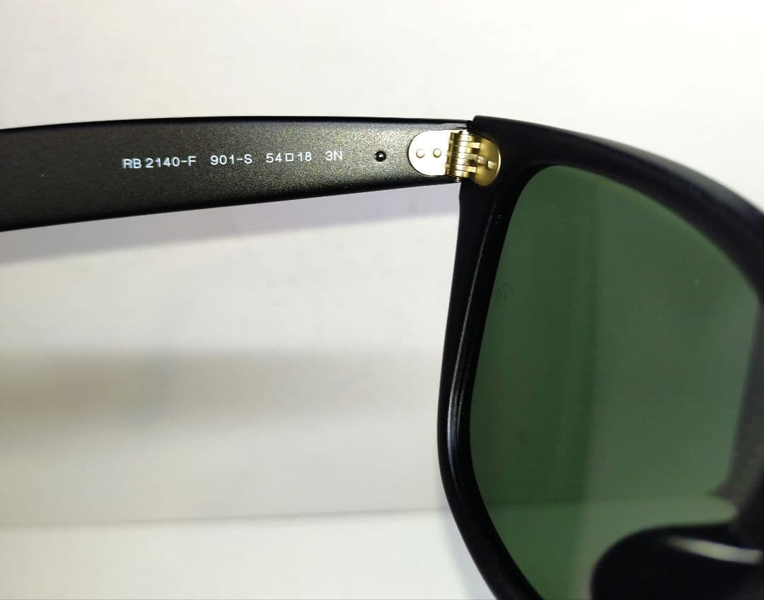 Ray-Ban ウェイファーラー キムタク私用同型 54 フルフィット艶消黒