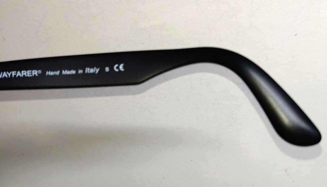 Ray-Ban ウェイファーラー キムタク私用同型 54 フルフィット艶消黒