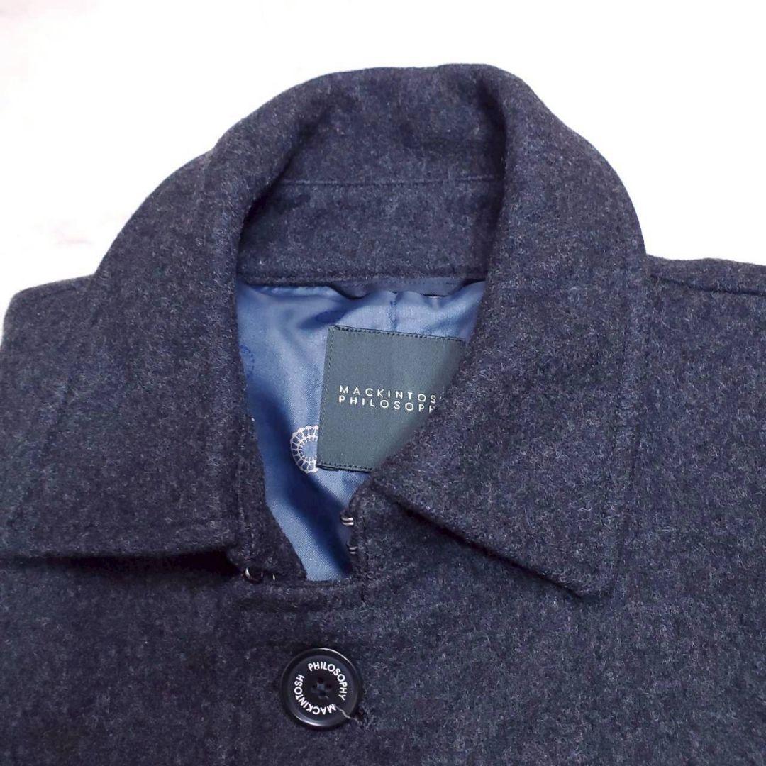 美品✨マッキントッシュフィロソフィー 限定品 メルトンウールPコート 42