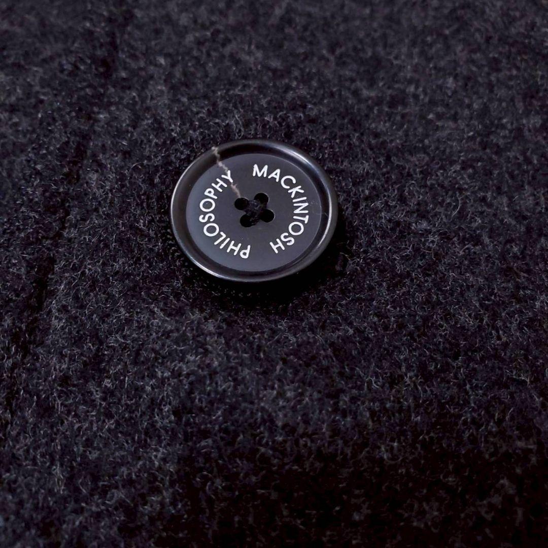 美品✨マッキントッシュフィロソフィー 限定品 メルトンウールPコート 42