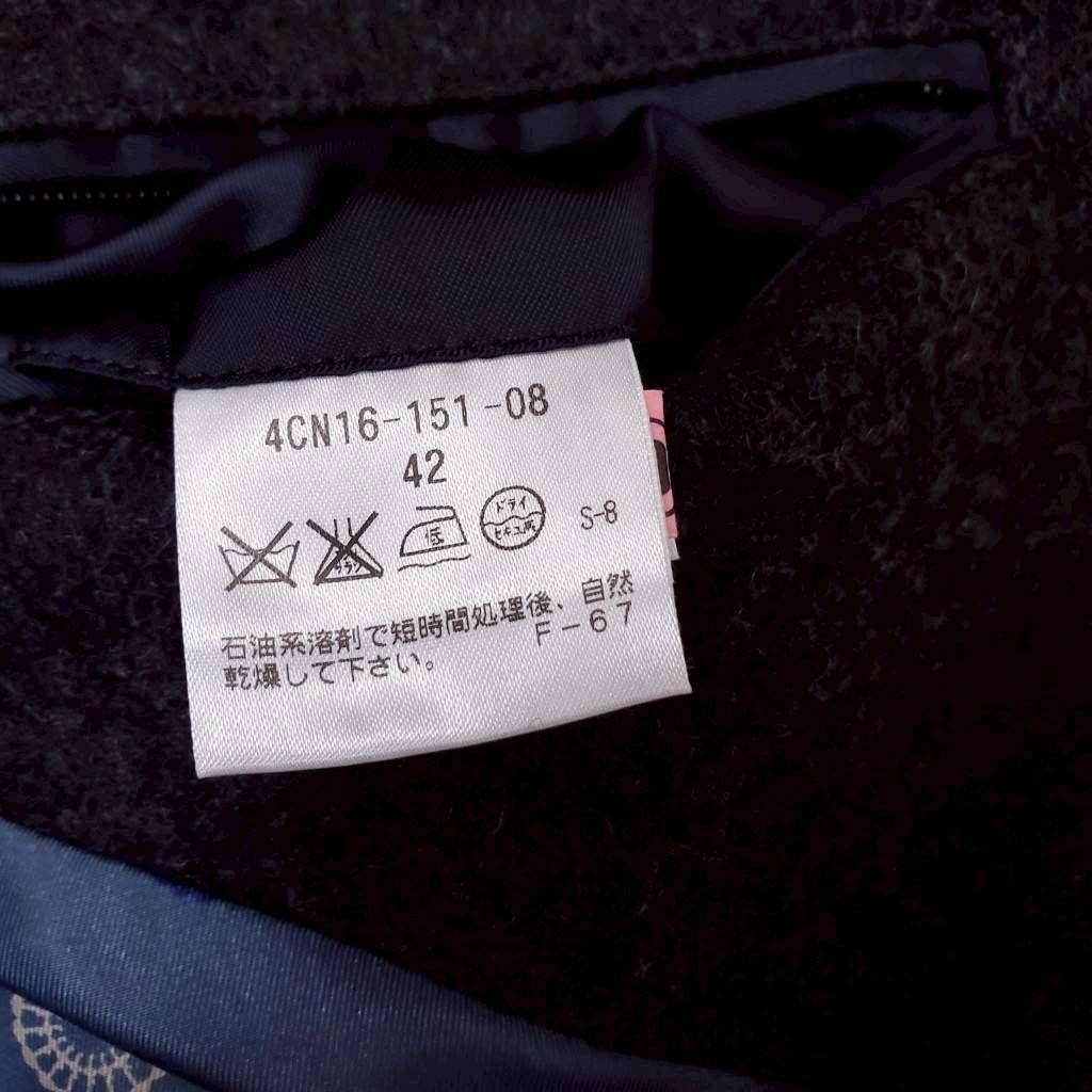 美品✨マッキントッシュフィロソフィー 限定品 メルトンウールPコート 42