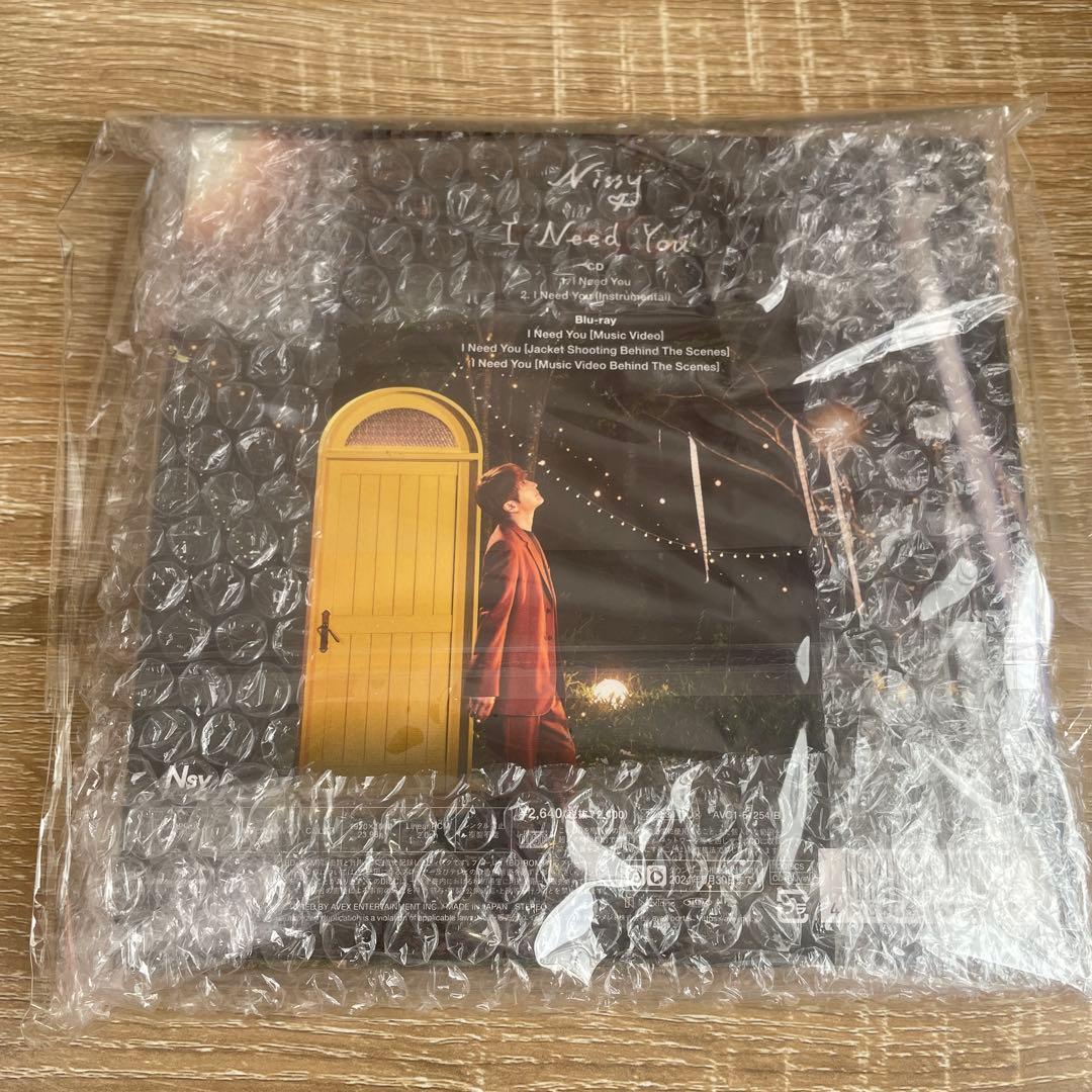 邦楽 Nissy I Need You CD Blu-ray