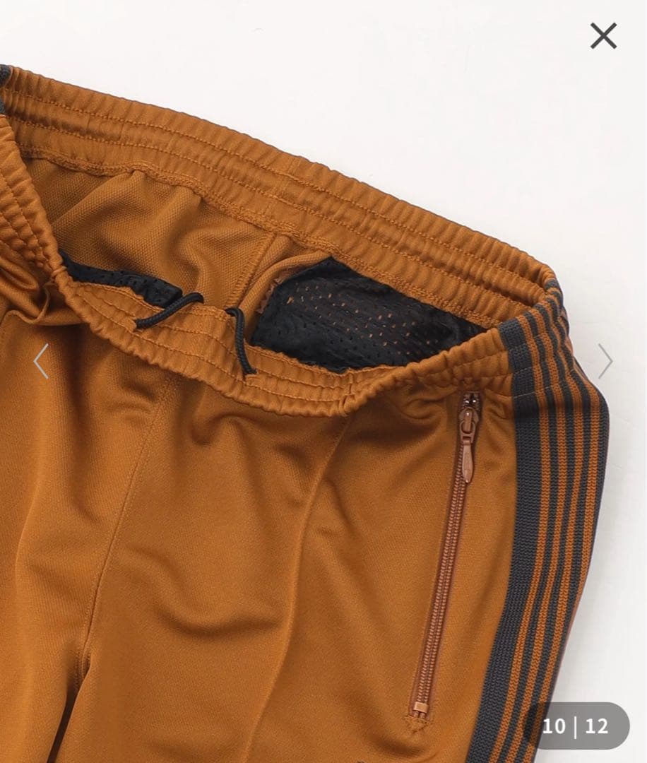 【Needles】ジップトラックパンツ