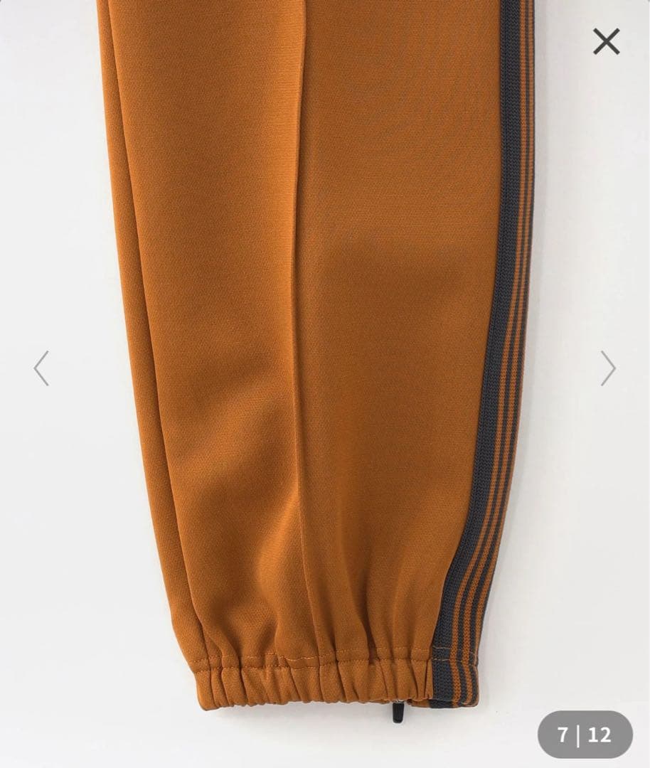 【Needles】ジップトラックパンツ