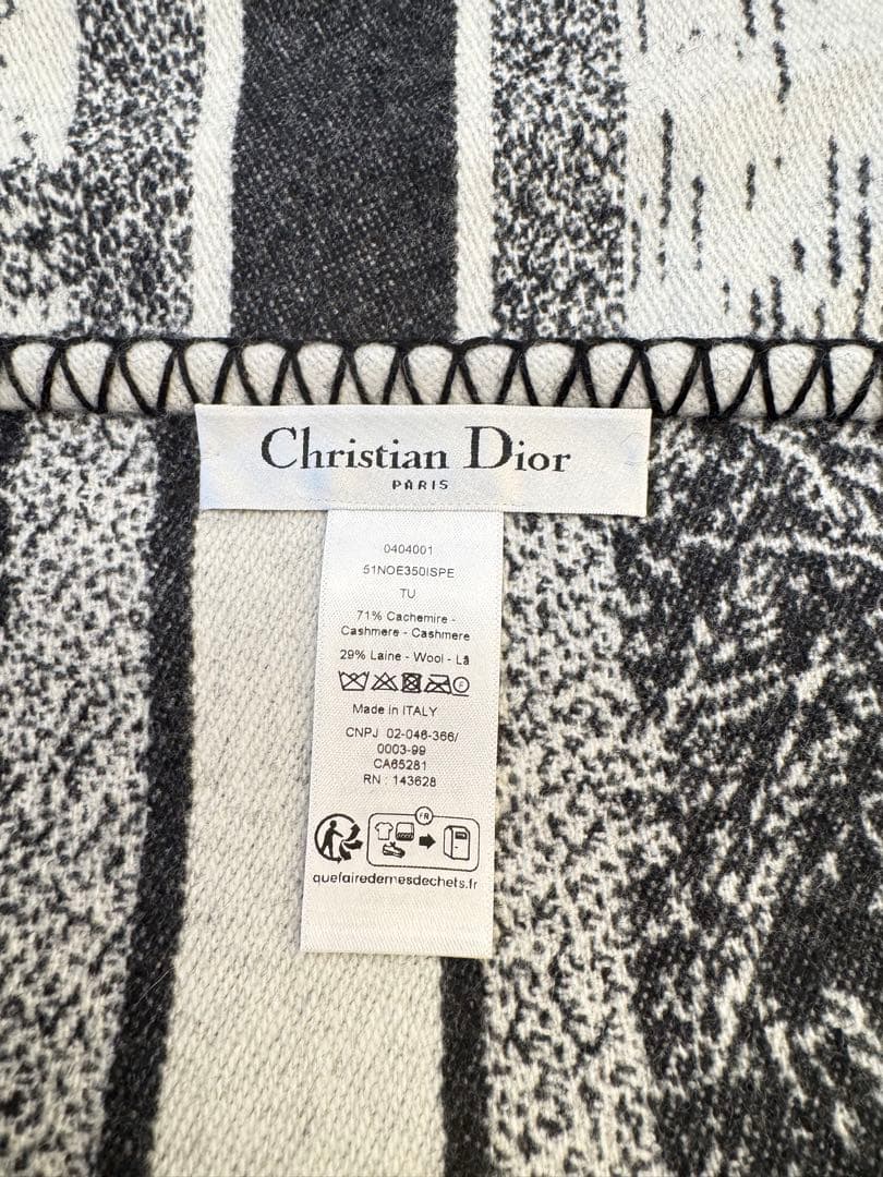 Christian Dior 大判ひざ掛け、毛布