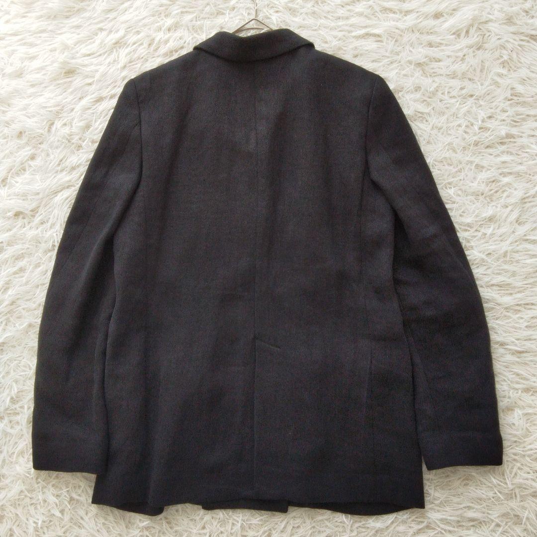 カレンソロジー リネンダブルジャケット 金ボタン ブレザー ブラック