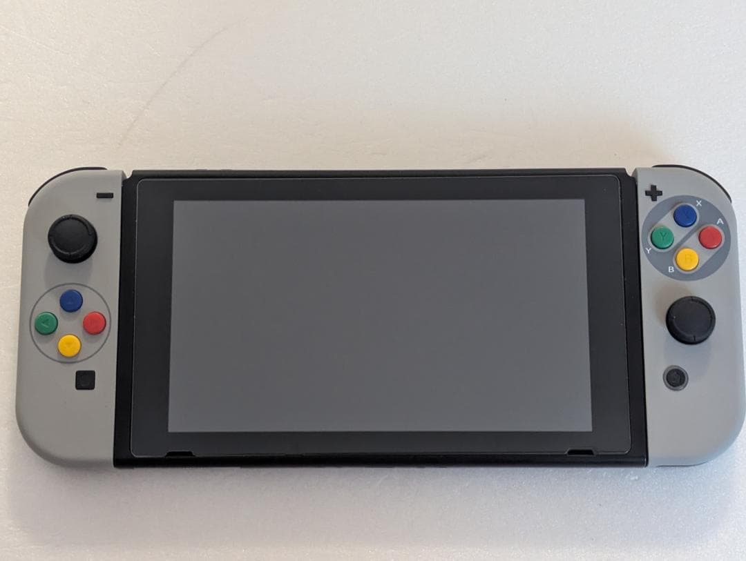 Nintendo Switch　本体　Joy-ConSFCカラー　付属品完品