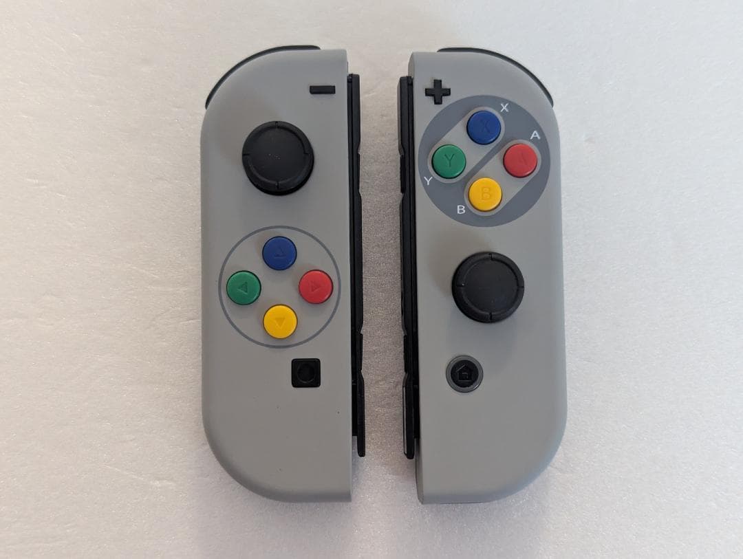 Nintendo Switch　本体　Joy-ConSFCカラー　付属品完品