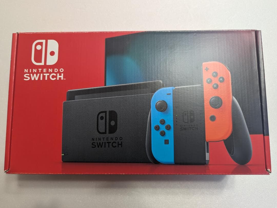 Nintendo Switch　本体　Joy-ConSFCカラー　付属品完品