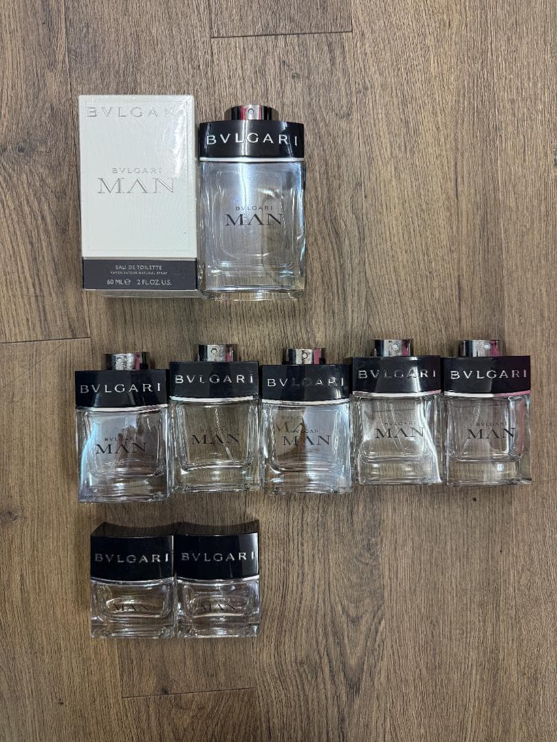 9本セット BVLGARI MAN　新品未使用未開封あり ブルガリマン　廃盤