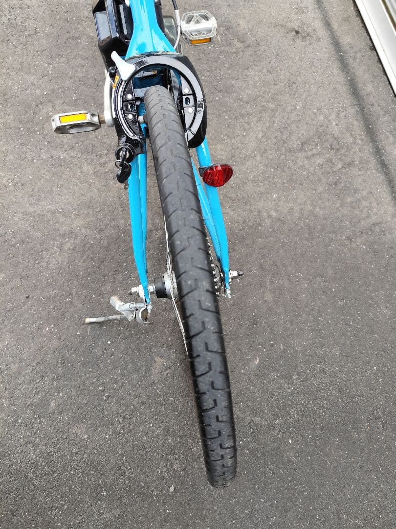 めるゆ　ヤマハ　ビエンタ　水色　12.3Ahバッテリー 現状品